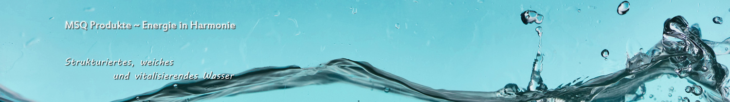 Leitungswasser oft nicht gesund - Filtern und Wasserbelebung
