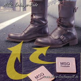 MSQ Erdung via Pads :: kompensiert mangelhafte Erdung beim Tragen synthetischer Schuhsohlen